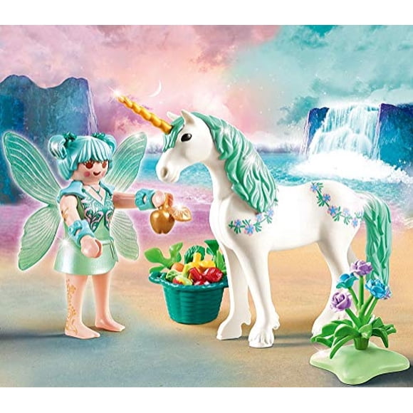 Playmobil Fairies 70655 Unicornio con Hada 4 Años o Más