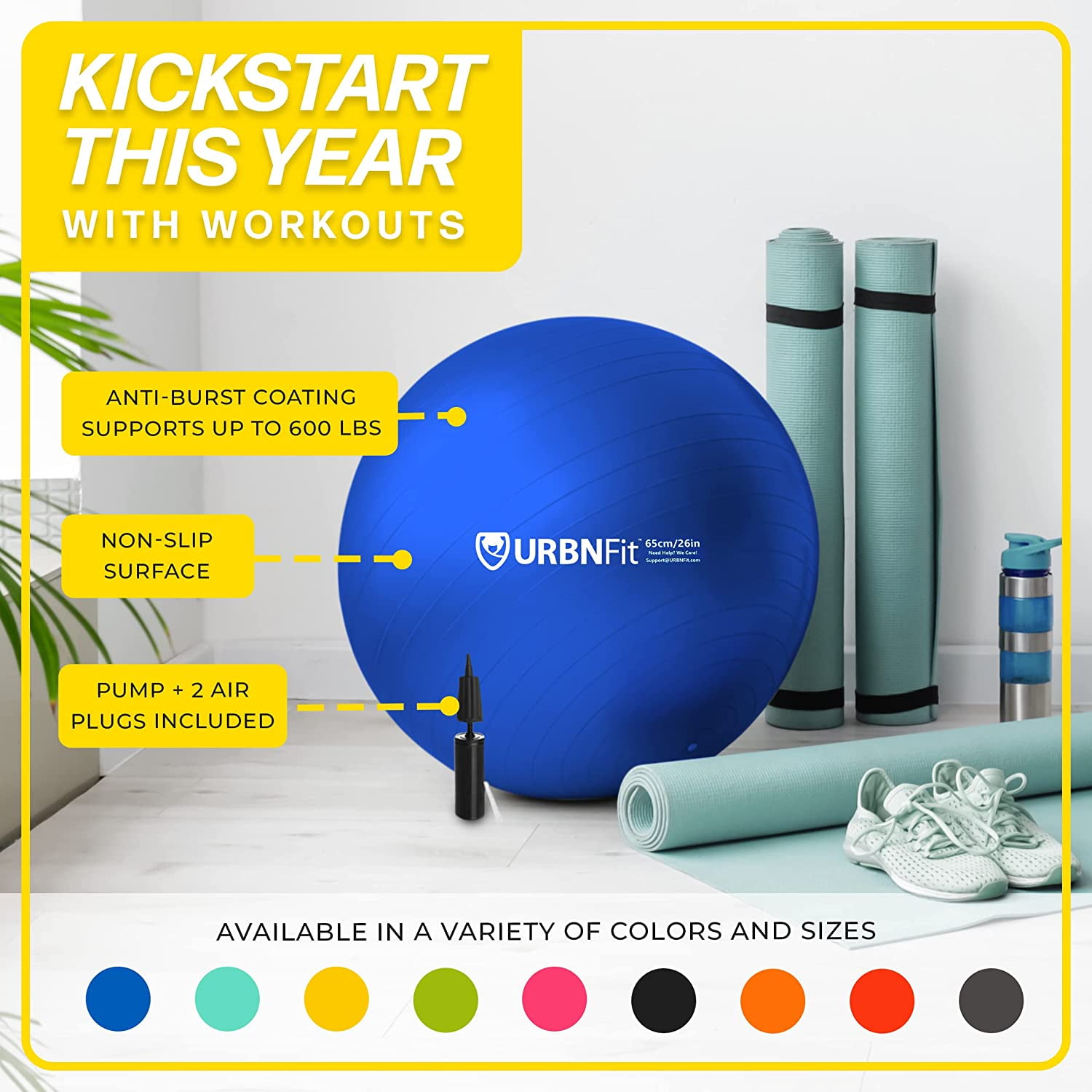 URBNFit Exercise Ball - Yoga Ball … curated on LTK