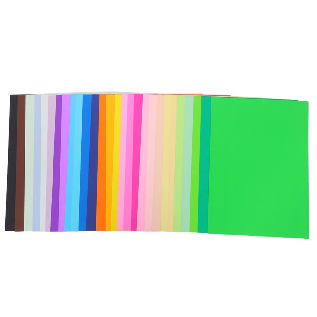 WHAMVOX 60pcs Paper for Card Making Assorted Color for Crafting Artistic Projects for Kids and Students