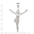 thumbnail image 3 of Sterling Silver Corpus (Crucified Christ) Pendant Charm, 3 of 4