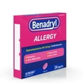 thumbnail image 3 of Benadryl Allergy Ultratabs, 25 mg, 24 Count, 3 of 9