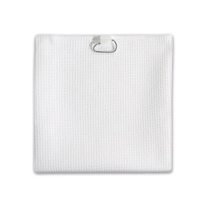 Athletic Works Microfiber Golf Towel with Carabiner, 30x20 Inch