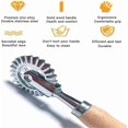 thumbnail image 5 of Pastry Wheel Cutter ,pastry And Pasta Cutter Wheel,for Ravioli, Pasta, Dumplings Lasagna, Pierogi - 6.7" Diameter, 5 of 5