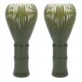 thumbnail image 1 of 2X Tradicional Matcha Batidor Reutilizable PP Resina Matcha Batidor Chasen Lavavajillas Matcha Seguro Agitador Matcha Té Verde, 1 of 3