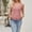 Pink, variant on Vivianyo HD Women's V-Neck Ribbed Sleeveless Tank Top with Pocket, Casual Loose Fit Vest, Women's Black, Sizes S-2XL