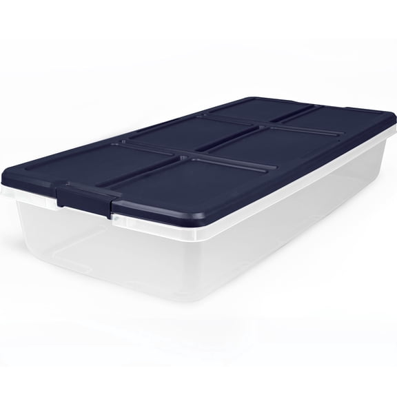 52 QT STORAGE CONTAINER - HOME LOGIC - 4PK