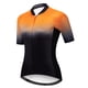 thumbnail image 3 of Maillot de ciclismo para mujer, camiseta de manga corta para ciclismo de montaña o carretera, color naranja y rosa, 3 of 5