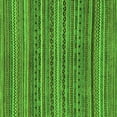 thumbnail image 1 of Ahgly Company Indoor Square Abstract Green Modern Area Rugs, 8' Square, 1 of 4
