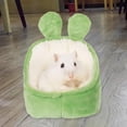 thumbnail image 4 of Cavia Nest Warm Hamster Benodigdheden Mand Accesorios Verde Gloria Cama de conejillo de indias, 4 of 9