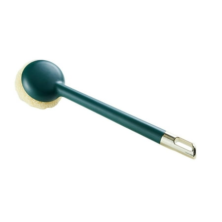 

Pot Brush Detachable Brush Head Long Handle Fluted Shank Labor-saving Easy to Hang Quick Drying Pan Brush Kitchen Gadget
