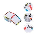 thumbnail image 2 of MasteelfCA 200Pcs DIY Weaving Cards Paper Loom Cards Tablet Loom Weaving Supplies, 2 of 8