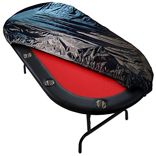 Vinyl Poker Table Top Cover with Elastic Fits 96" Tables