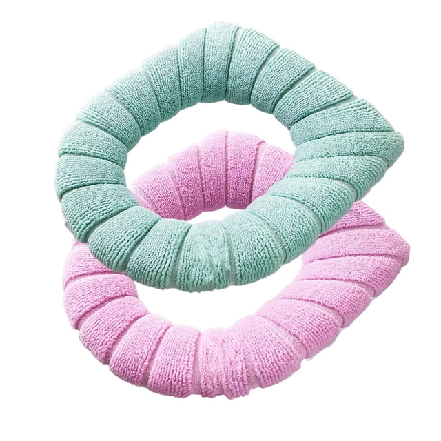 2 piezas de cubierta de inodoro, almohadillas para asiento de inodoro con asa, cubierta de asiento de inodoro suave más gruesa para baño, lavable