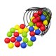 thumbnail image 4 of Bolas de práctica de golf de 50 piezas, bolas de entrenamiento, multifuncional, realista, con cubo de almacenamiento, accesorios de golf para al aire, 4 of 8