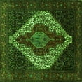 thumbnail image 1 of Ahgly Company Indoor Square Persian Green Traditional Area Rugs, 6' Square, 1 of 1