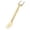 Gold, variant on 2-in-1 Watermelon Slicer & Fork, Stainless Steel Watermelon Slicing Tool, Dual Head Melon Cutter Divider, Portable Cantaloupe Fruit Cutting Fork, Multi Function Melon Separator Utensil,Gold