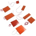 thumbnail image 4 of Almohadilla térmica de silicona de 5 V/12 V/24 V/220 V, 0,4 W, alfombrilla térmica de goma, placa de cama calefactora impermeable, almohadilla flexible para impresora 3D, herramienta para el hogar, 4 of 5