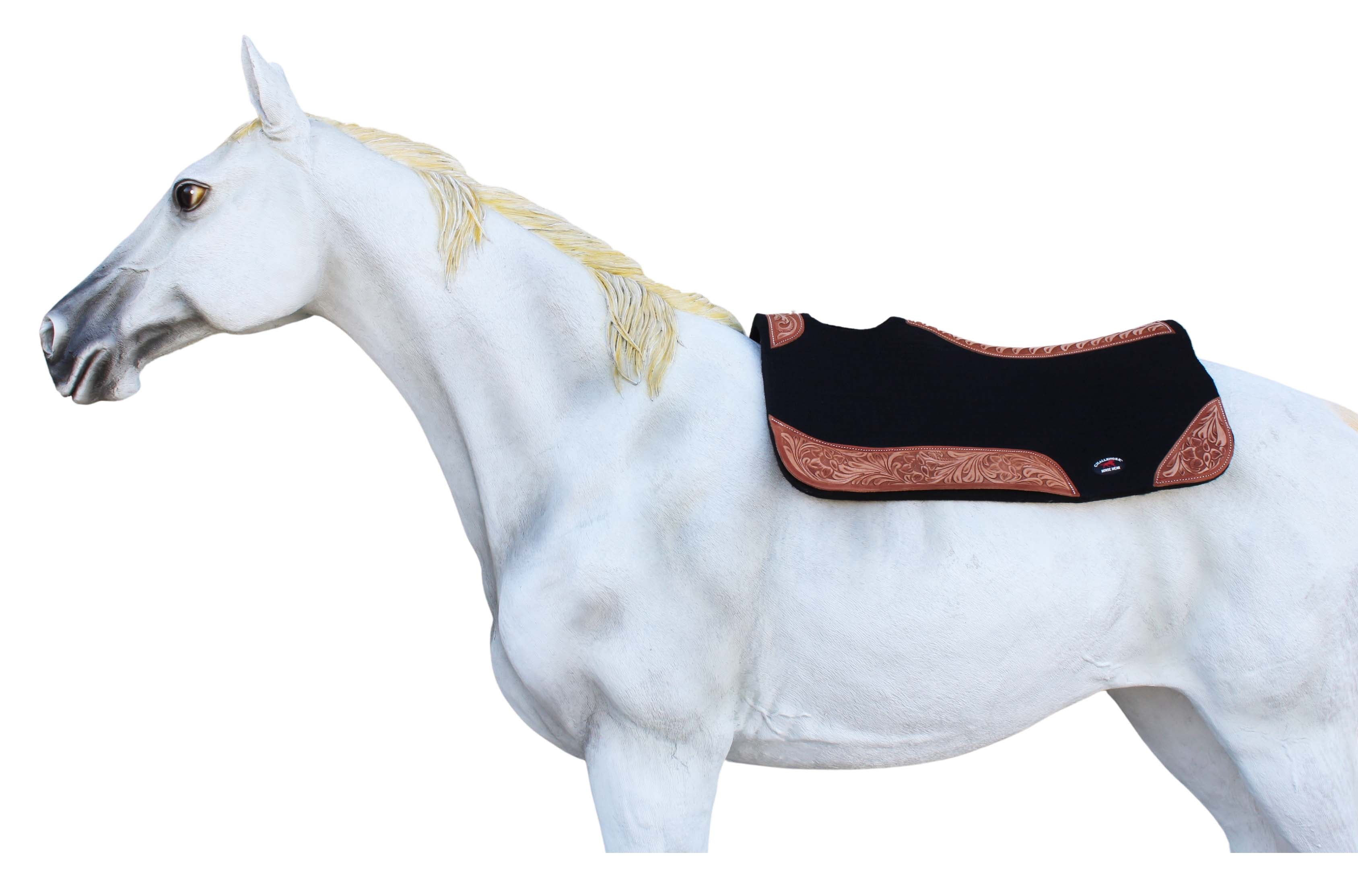 Pad western Natural Round - Tapis & pads western - Equitation