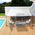 thumbnail image 2 of Vela de sombra rectangular Diseño de sombra Camuflaje 4x6 M Blanco, 2 of 5