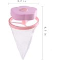 thumbnail image 2 of Bolsa de malla de pelusa flotante para lavadora tipo flor de 4 piezas JAMW Sencillez, 2 of 5