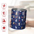 thumbnail image 5 of 12oz Coffee Tumblers Dark Blue Christmas Dog and Snowman Pattern Stainless Steel Vacuum Insulated Travel Tumbler Coffee Cups Mug with Lid and Straw with Cleaning Brush for Cold & Hot Drinks, 5 of 5