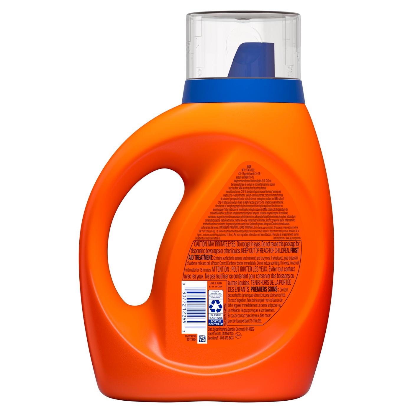 Tide + Ultra Oxi HE Turbo Clean Liquid Laundry Detergent, 29 Loads 42 oz