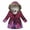 Purple, variant on Fesfesfes Toddler Clothing Baby Boys Winter Fleece Hooded Jacket Warm Flannel Jacket Casual Zip Jacket Outerwear Holiday
