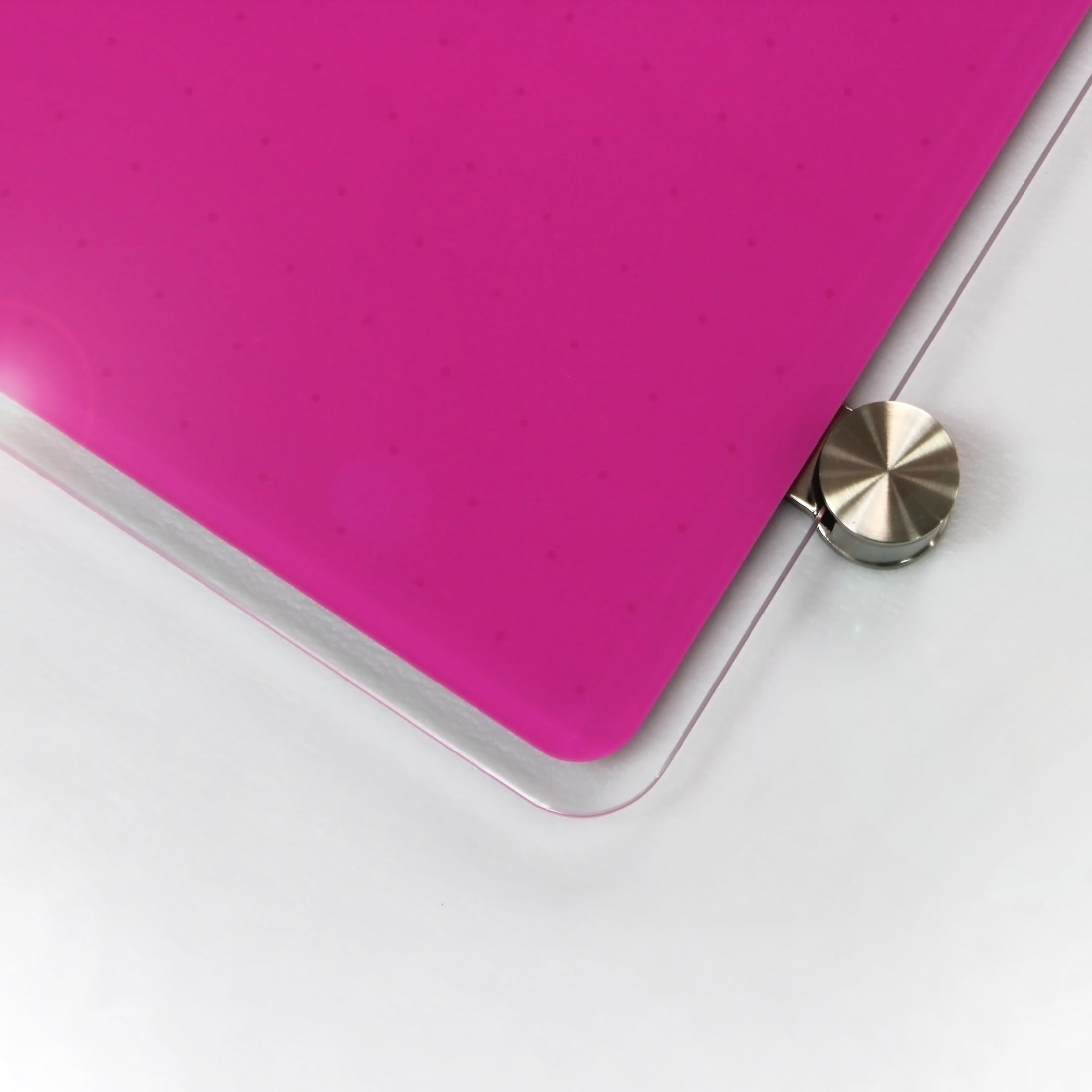 Viztex® Glacier Violet Multi-Purpose Grid Glass Dry Erase Board 24" x 36"