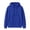 Blue #45, variant on Men's Hoodie Hooded Long Sleeve Solid with Warm Cozy Soft Touch Comfortable Everyday Pullover Basic Top for Fall Winter Everyday Wear and Weekend Outings Mint Green M