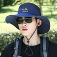 thumbnail image 4 of SharkTRUE PESSLOK Sun Hat Bucket Cargo Safari Bush Boonie Summer For Mens Hat Fishing, 4 of 8