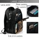 thumbnail image 4 of Disketp desert Man Shepherd Dog Mochila de Viaje Estampada para Laptop con Puerto de Carga USB, Mochila Impermeable para Computadora – Regalo para Hombres y Mujeres, 4 of 7