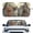 Cartoon Dog Driving Pattern, variant on HUIACONG Cute Panda Print UV Protection UV & Heat Shield for Car SUVs Car Windshield Sun Shade Foldable