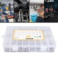 thumbnail image 1 of Écrou de Tête Hexagonale, M2 M3 M4 M5 Vis Kit d'Assortiment Haute Dureté Acier Inoxydable 304 pour Machines Réparation de Navires Automobiles, 1 of 8