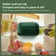 thumbnail image 2 of Naiovety Refrigerador Ambientador Máquina recargable por USB Desodorante de olores para el hogar Generador de desodorización de frutas frescas Cocina y Comedor Verde, 2 of 6