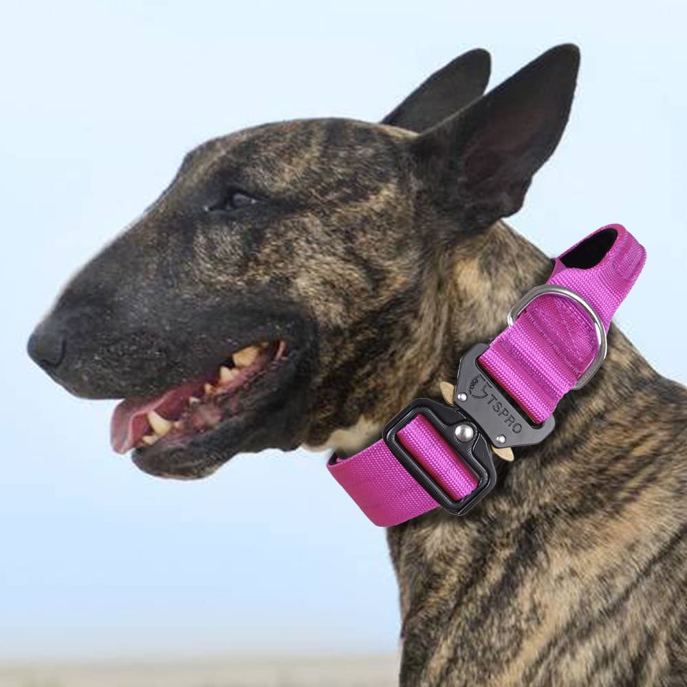 TSPRO Premium Dog Collar with Handle and Quick-Release photo 5