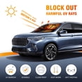 thumbnail image 3 of Car Windshield Sun Shade Funny for Car Front Window Foldable Car Sunshade Windshield | Vehicle Car Sun Visor UV Rays &Heat Blocker Covers Auto Window Protector, 3 of 5