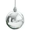 thumbnail image 1 of Juego de adornos de bolas navideñas Laklulu para árbol de Navidad, decoraciones irrompibles para fiestas, vacaciones, plata., 1 of 5