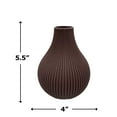 thumbnail image 5 of Ruven Handmade Ceramic Table Vase / Color:Pink, 5 of 6