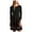 black, variant on French Connection Womens Voletta A-Line Dress