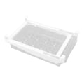 thumbnail image 1 of Refrigerator Organizer Bins,  Extended Handle Fridge Drawer Organizer 1 Grid Food Grade  For Canned Drinks Egg Box, 1 of 8