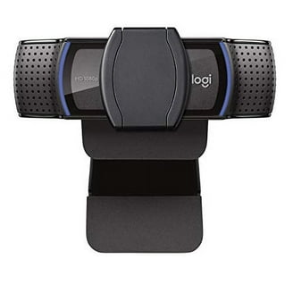 Logitech C920 HD Pro Webcam, 1080p, Black - USB PC Streaming