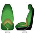 thumbnail image 3 of Baseball Field Car Seat Cover Set Auto Front Bucket Cushion Protect Accessories 2 Piece, 3 of 6