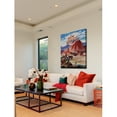 thumbnail image 3 of Marmont Hill - "Travel New Mexico" Painting Print on Wrapped Canvas, 3 of 7
