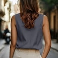 thumbnail image 7 of GUACER Womens Halter V-Neck Tank Tops Casual Sleeveless Blouses for Summer Work & Weekend, 7 of 7