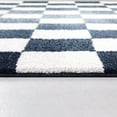 thumbnail image 5 of Conovici Modern Checkered Area Rug, 5 of 5