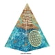 thumbnail image 2 of Pirámide de Ogan Piedra triturada hecha a mano Torre de energía Pirámide Joyas (A) JShteea  Libre de BPA, 2 of 6