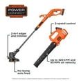 thumbnail image 4 of BLACK+DECKER 20V MAX* Leaf Blower and String Trimmer Combo Kit, (BCK279D2), 4 of 48