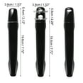 thumbnail image 6 of Unique Bargains Front Rear Left Right Side Car Exterior Door Handle Cover with Keyless Hole Fit for Mitsubishi Outlander - Pack of 4 Glossy Black, 6 of 6