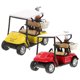 thumbnail image 1 of 2 carros de golf de juguete: modelo de carro de golf de aleación 1:36 con función de retroceso - Vehículo miniatura realista para decoración de escritorio, 1 of 6