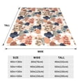 thumbnail image 3 of Sikiie Watercolor Plants Ultra-Soft Micro flannel Blanket Luxury All Seasons Warm Blanket for Bedding Sofa and Travel (4 sizes)-60"x50", 3 of 7